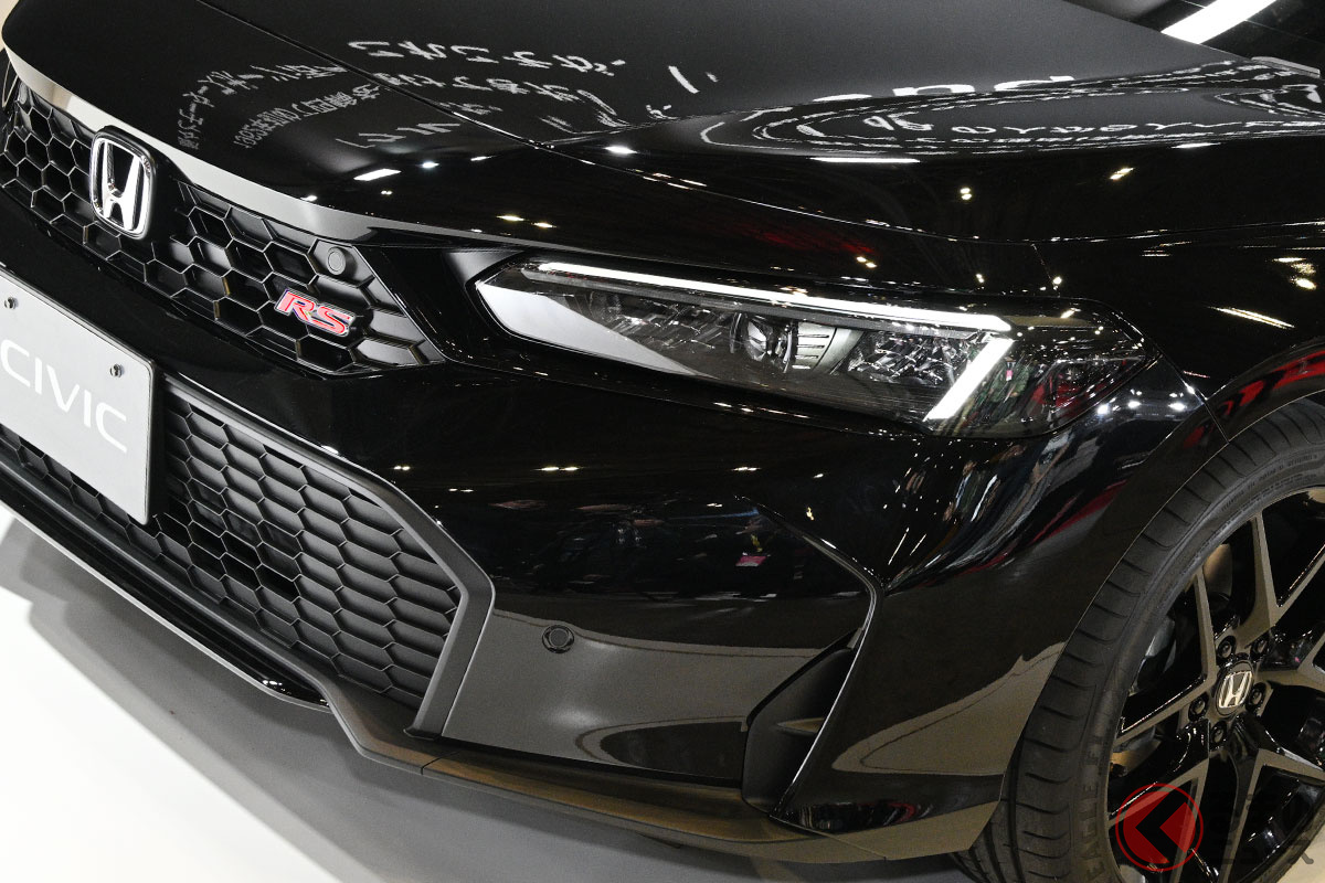 新型「シビックRS」2024年秋に発売!