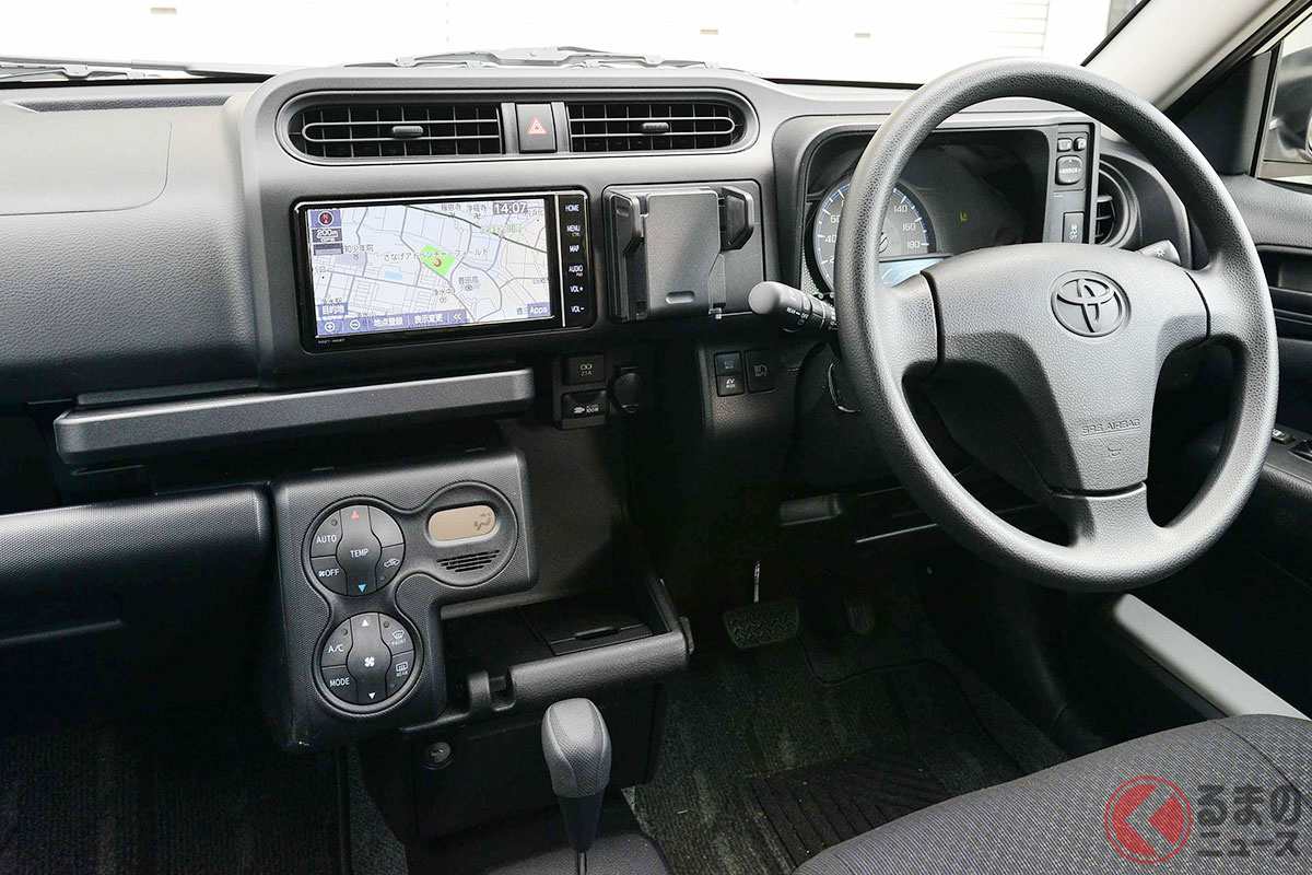 ビジネスマン向けに使い勝手を極めた「プロボックス」の運転席まわり