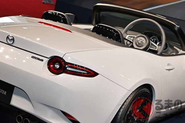 ロードスター？　車種不明 マツダ、認証不正で生産停止の「ロードスターRF」など2車種再開へ