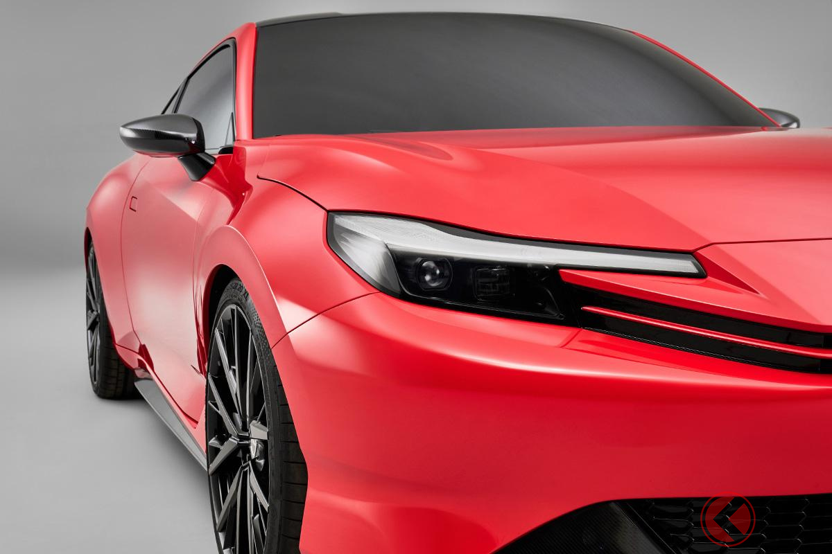 えっ?赤いよ!? 新型「プレリュードコンセプト」