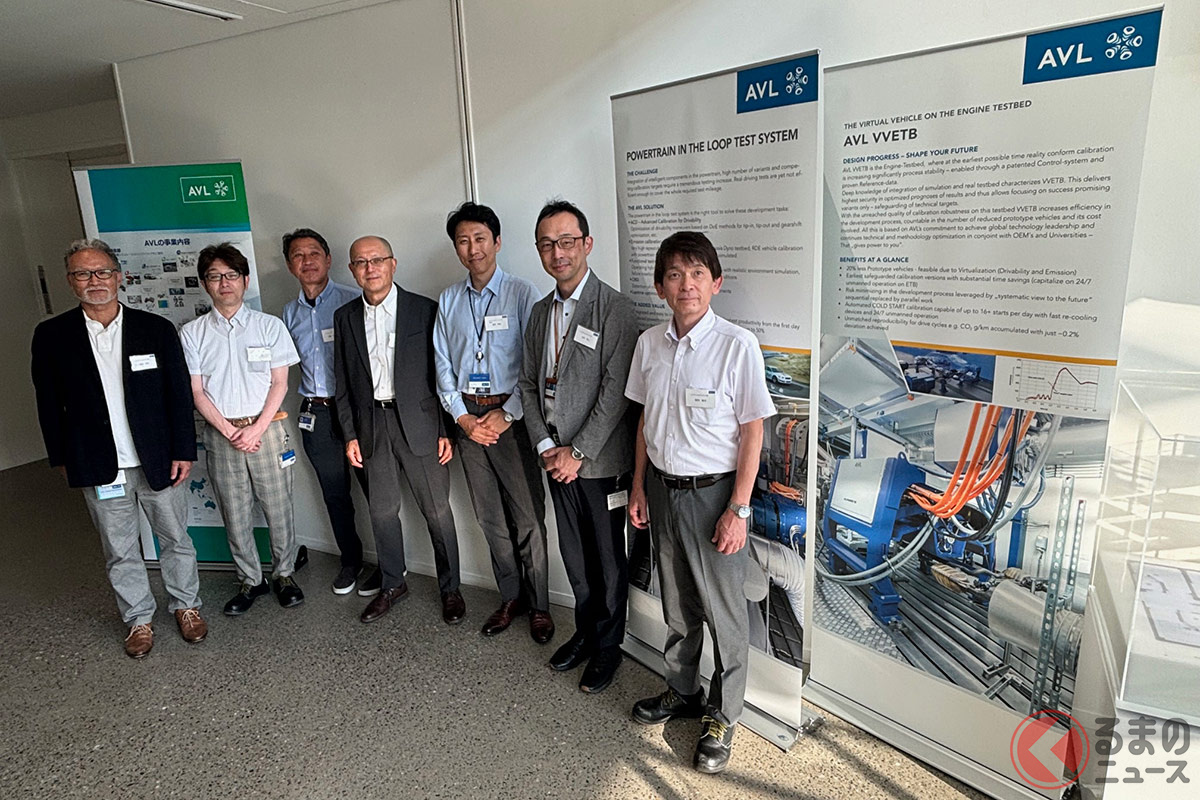 ブレーキの粉塵を計測するという珍しい試験機をメディア向けでは日本初公開