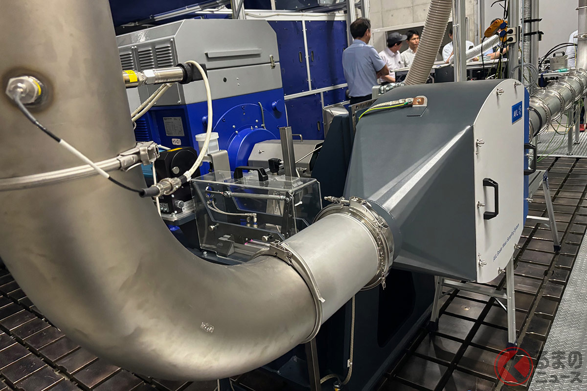 AVLジャパンが自社のテクニカルセンターに導入したばかりのブレーキ粉塵規則テストシステム