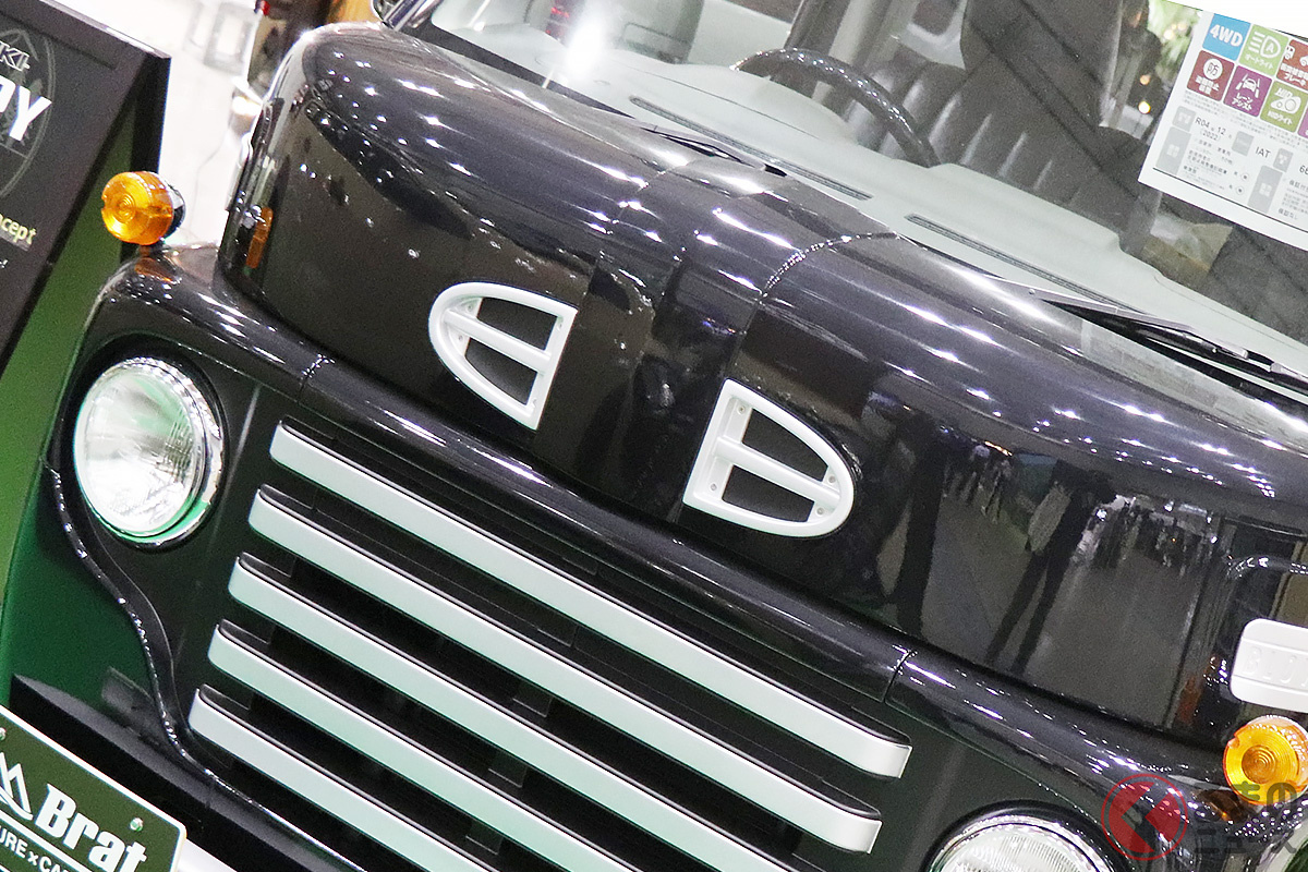 レトロすぎる「軽バン」の正体とは!?