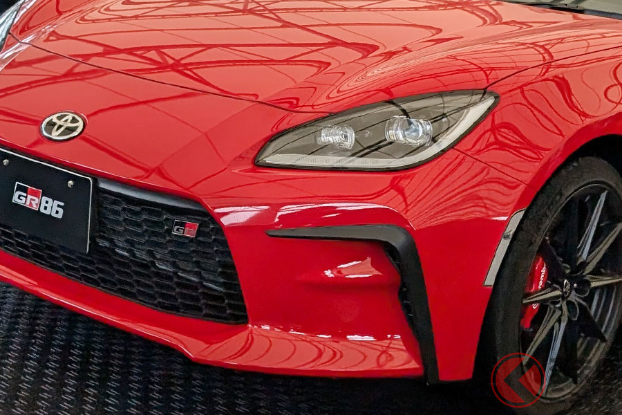 トヨタ新型「GR86」(2024年7月一部改良発表)