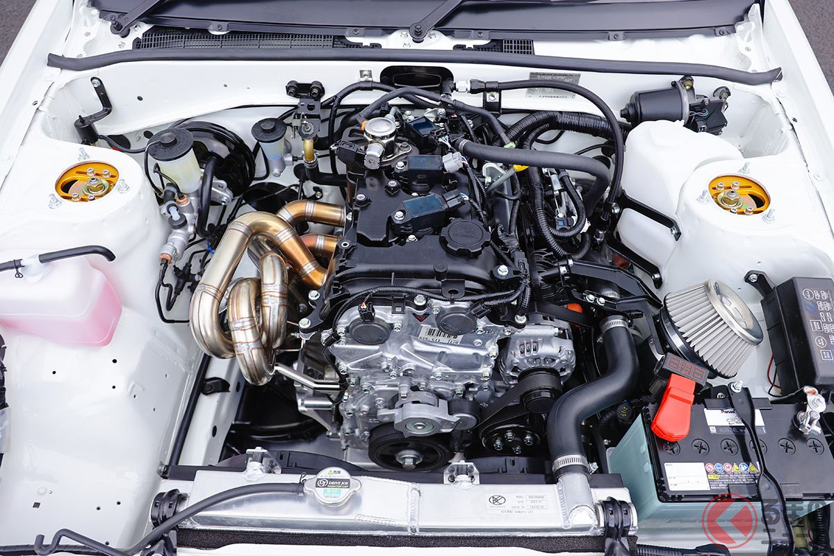 NA化された1.6リッター3気筒「G16E」エンジン