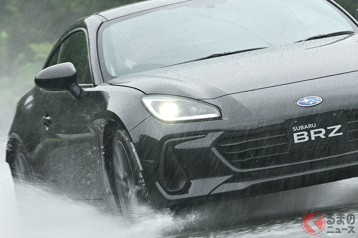 走行性能が向上したスバル新型「BRZ」(D型)
