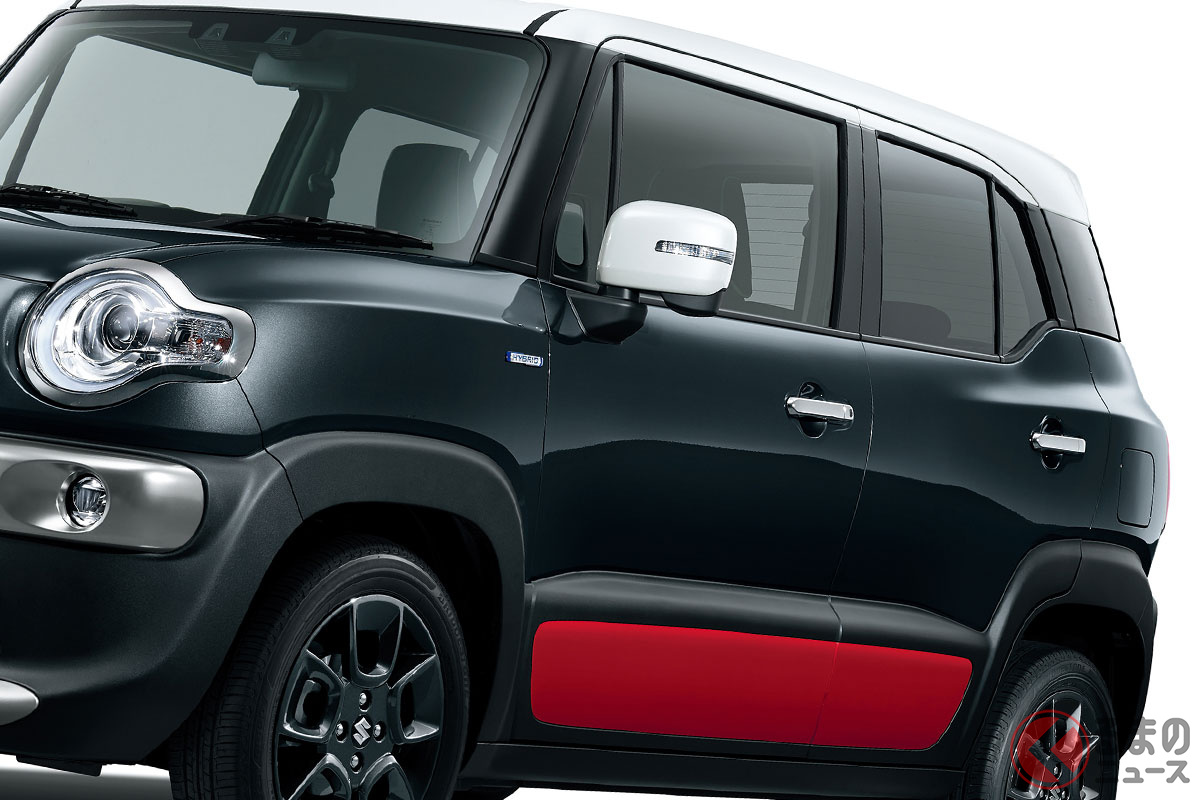 ルーフ・ボディ・ドアパネルを塗り分けた3トーンコーディネート