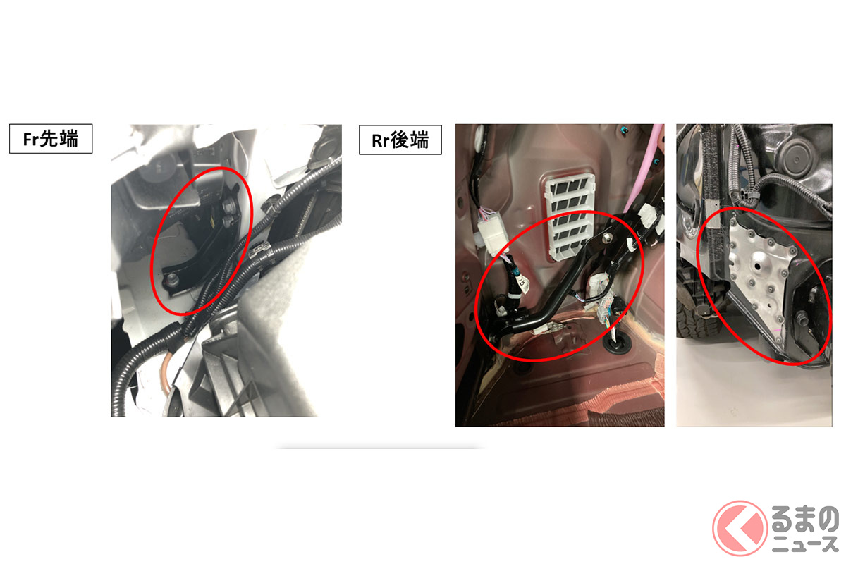 「NX」では改良毎に「ボディ(土台)のフロント先端」、「ボディ(土台)のリア後端」を投入してきた