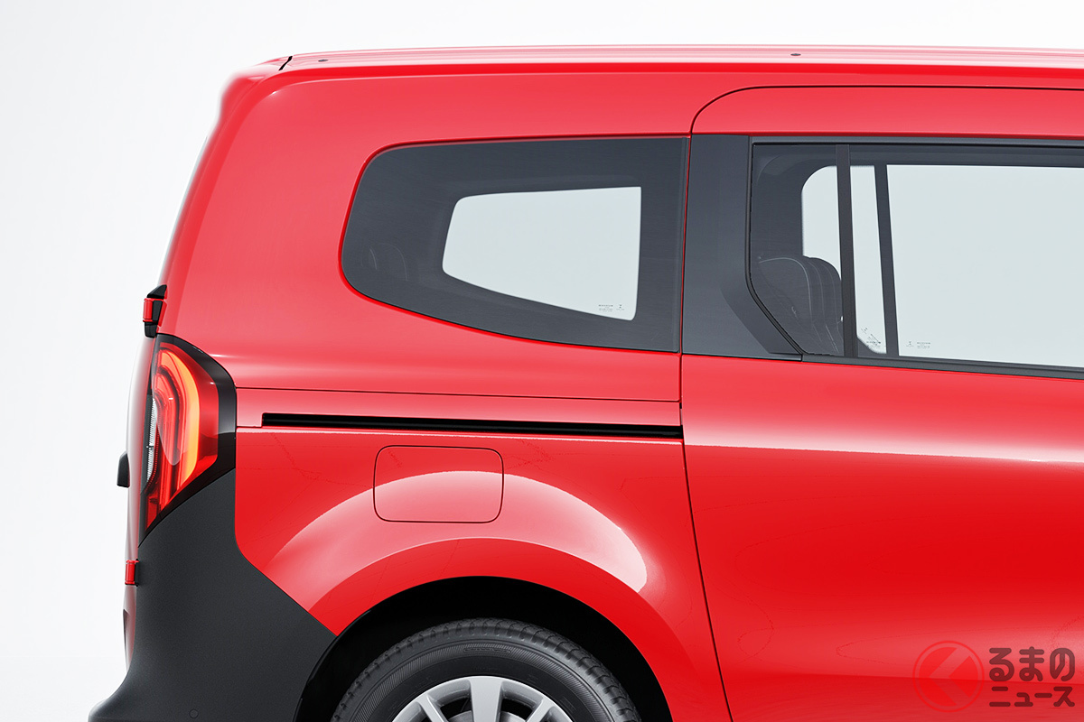 メルセデス・ベンツ新型「EQT」(ロングホイールベースモデル)