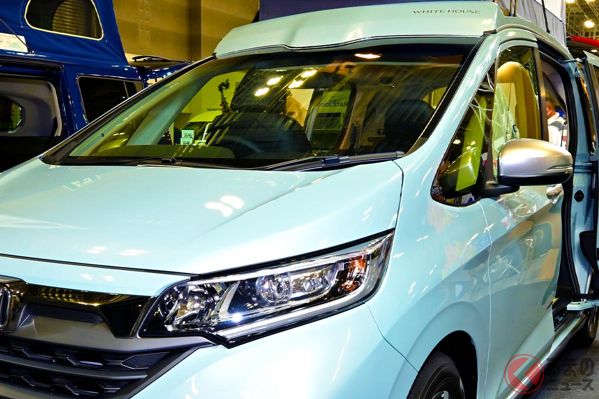 人気のホンダ「フリード」ベースのキャンピングカー「フリースタイル」