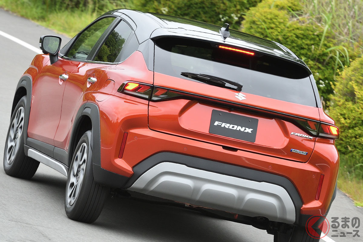 スズキ新型「フロンクス」(プロトタイプ)
