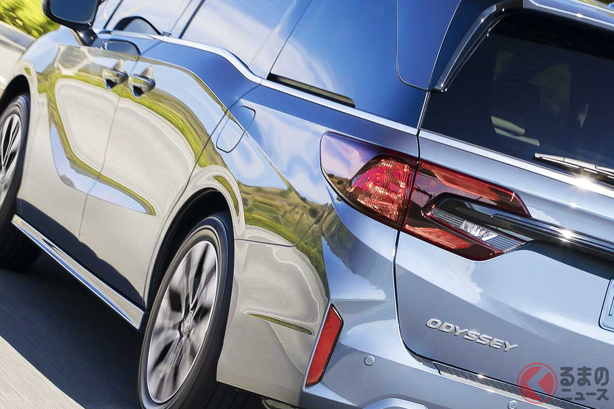 精悍さアップ! 新型「オデッセイ」発表!