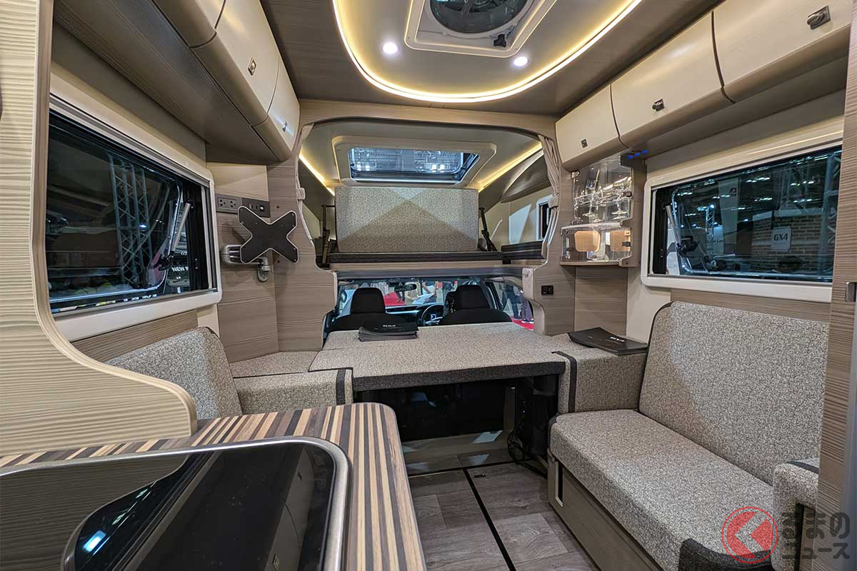 「えっ…!」トヨタ「ハイラックス」ベースとは信じられない! 豪華で広大な空間を持つ新型キャンピングカー「ASTRARE GX4」