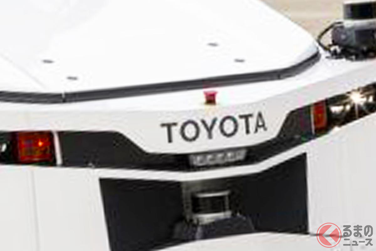 最新テクノロジー満載した「謎の車両」の正体とは?