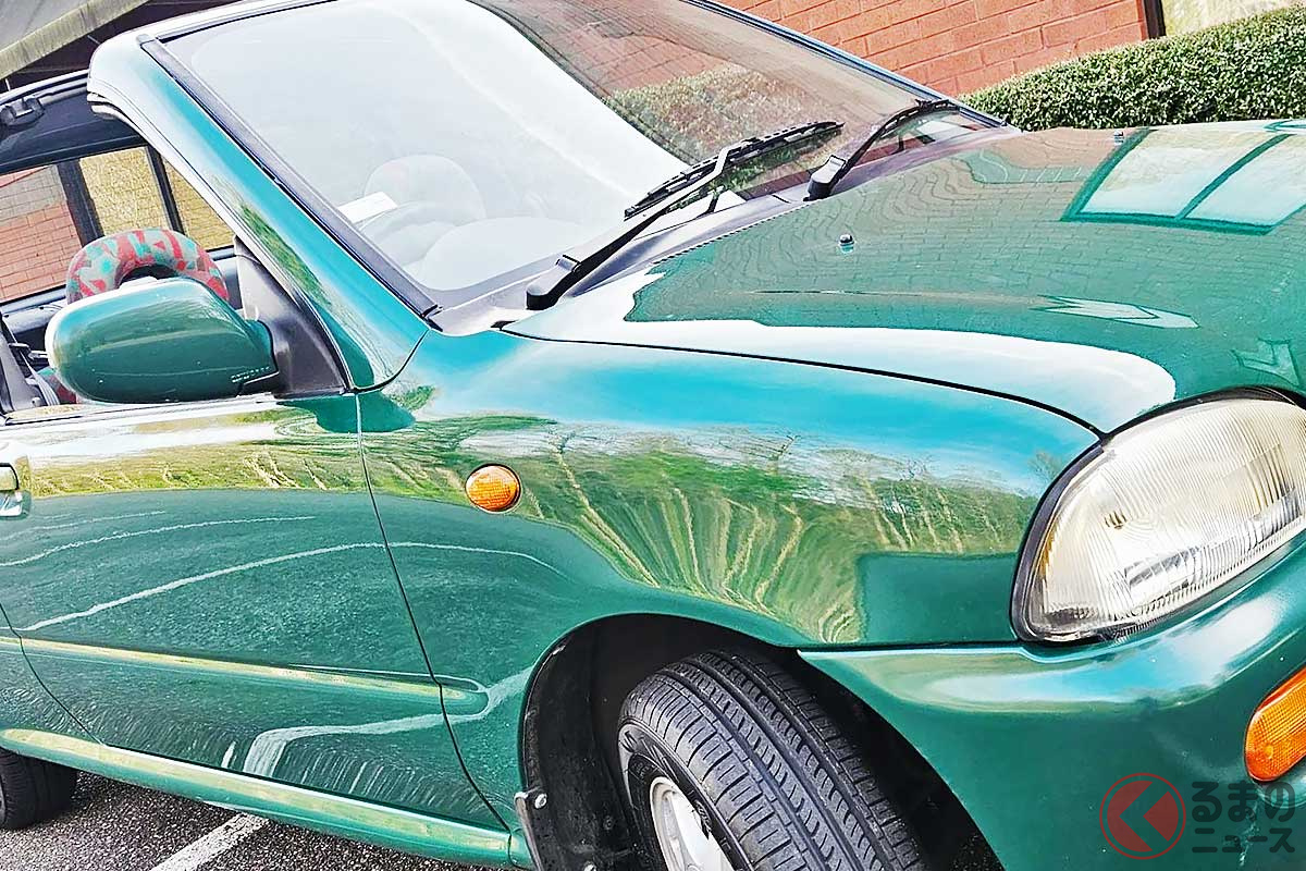 スバルの「軽オープン」は斬新「ぐるりんぱ窓」がカッコイイ!?