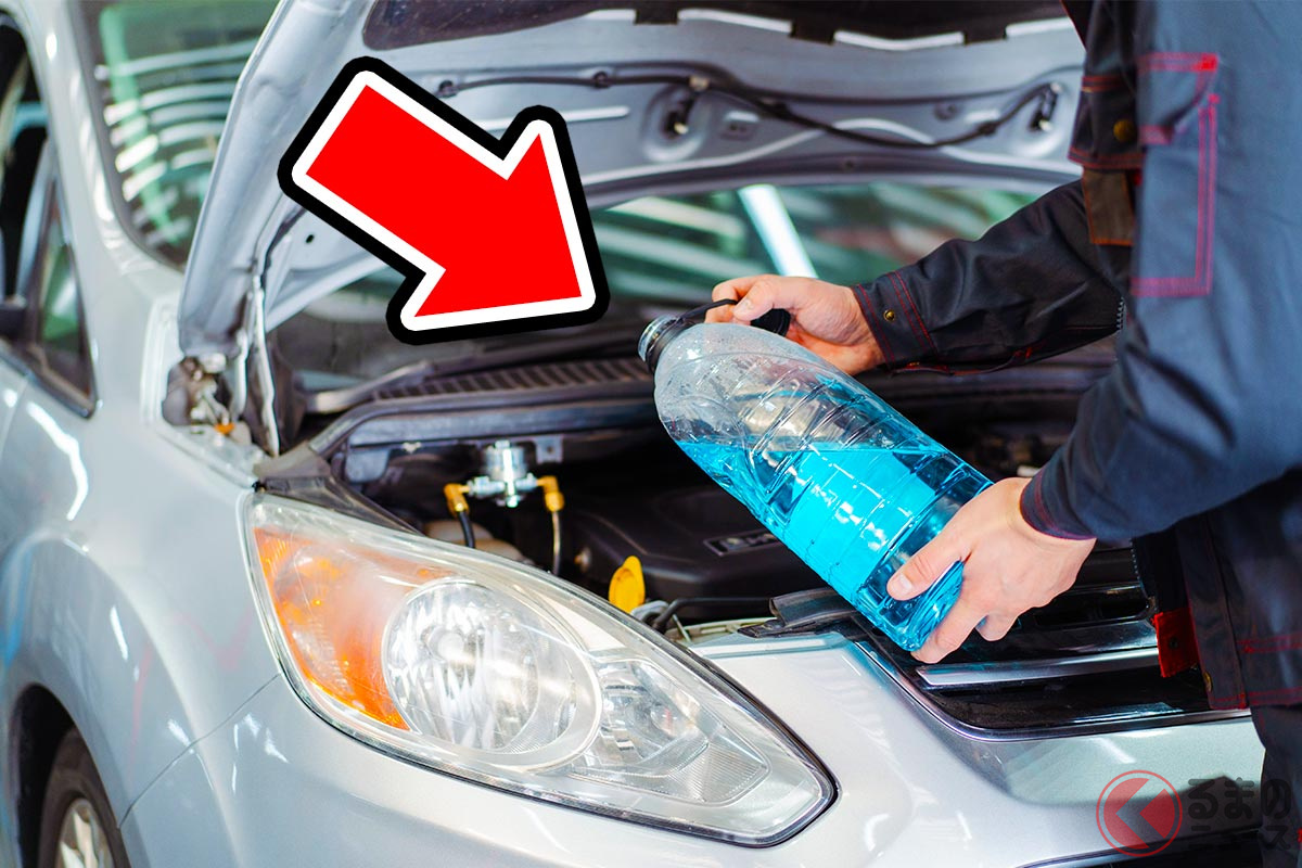 「ウォッシャー液」の成分は?「水道水」を入れても良い?