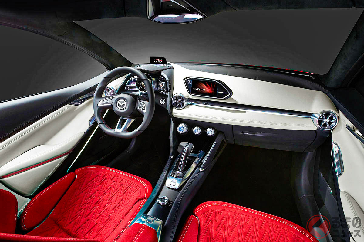 新型「マツダ2」はどうなるのか…(画像はコンセプトモデルのマツダ「跳:HAZUMI」)