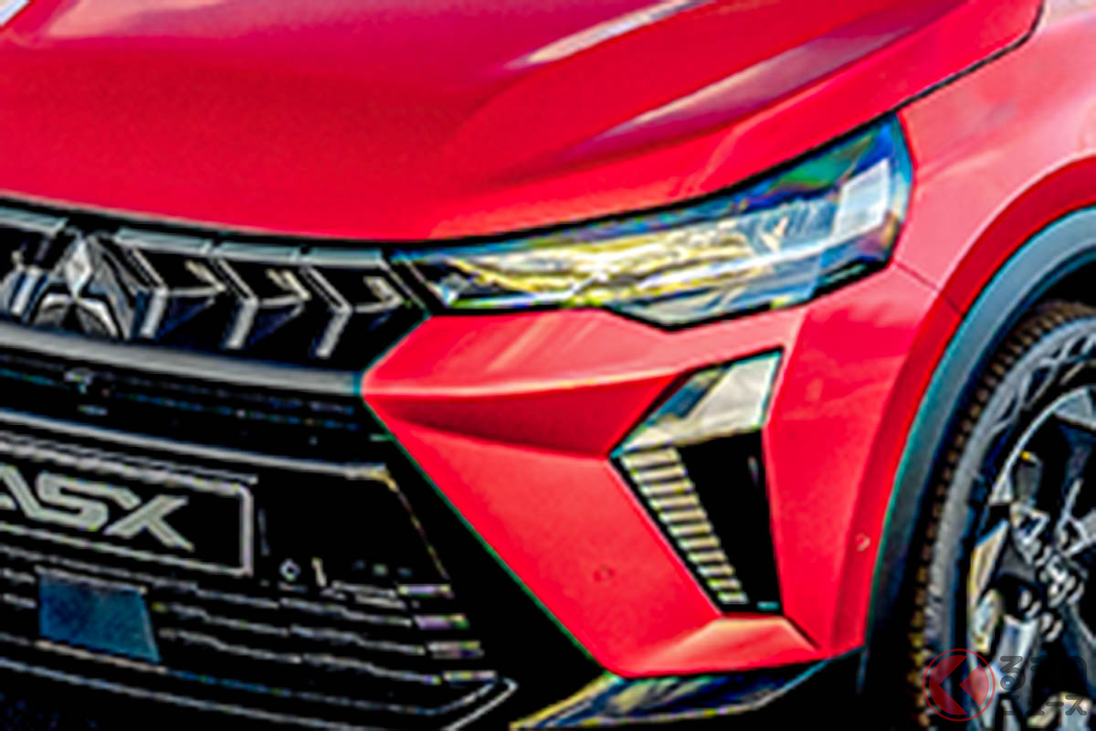 顔が良すぎる! 三菱の最小級SUV