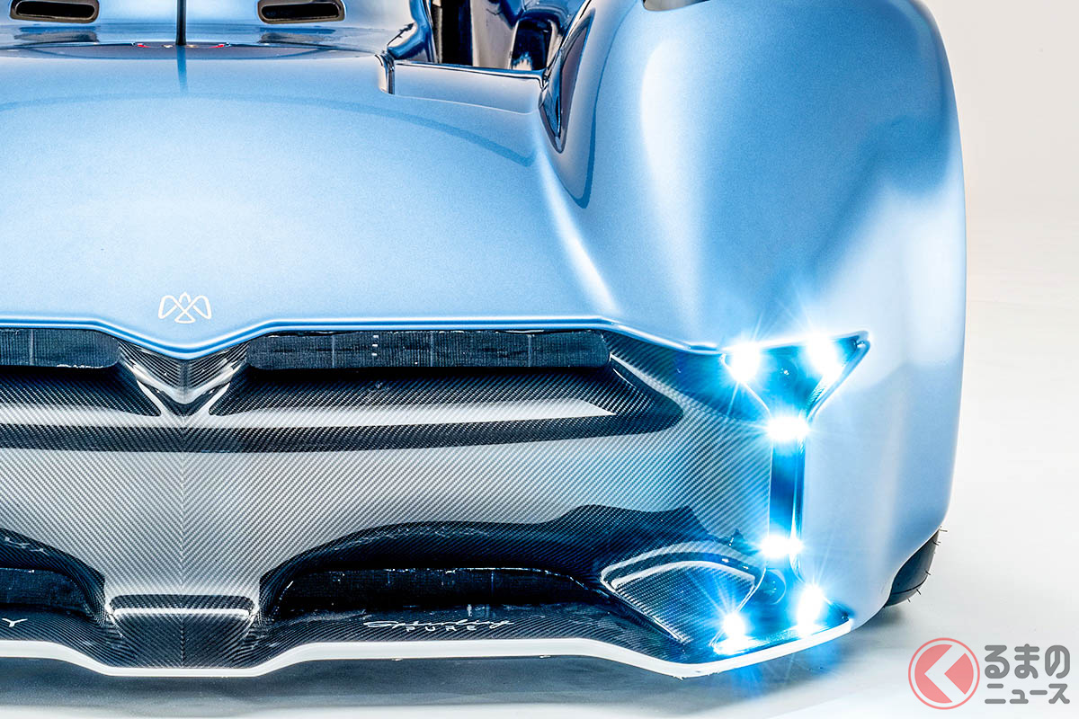 スゴイ幅狭感! 一人乗りスーパーカー「スピアリング」