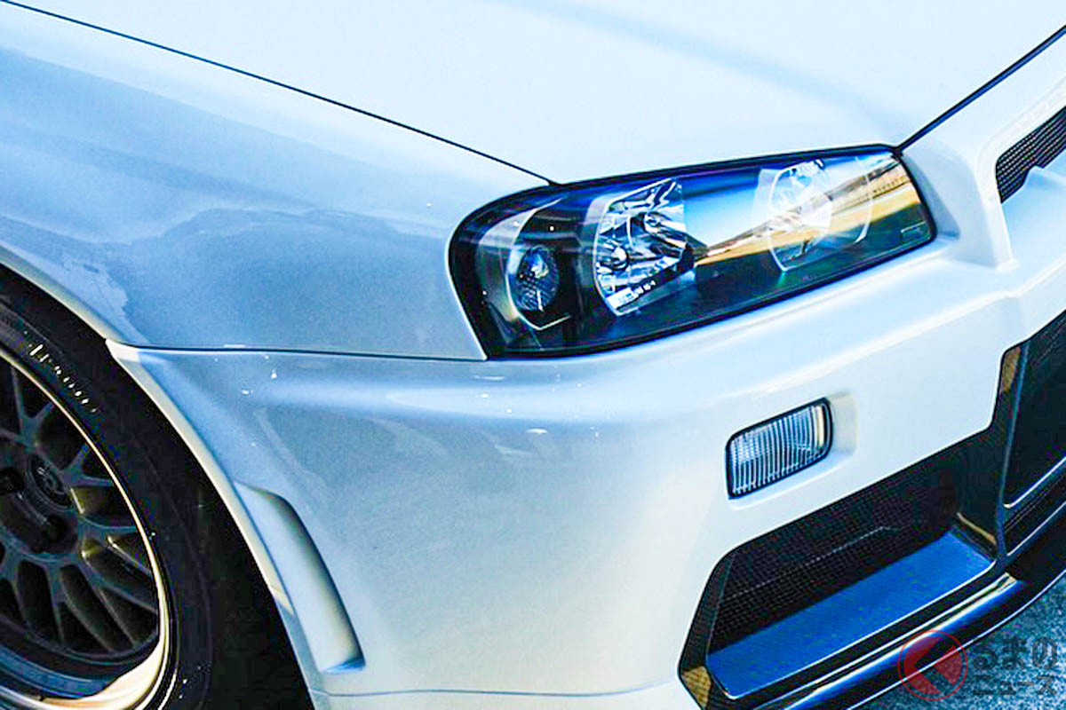 大口顔の“新”「スカイラインGT-R」?