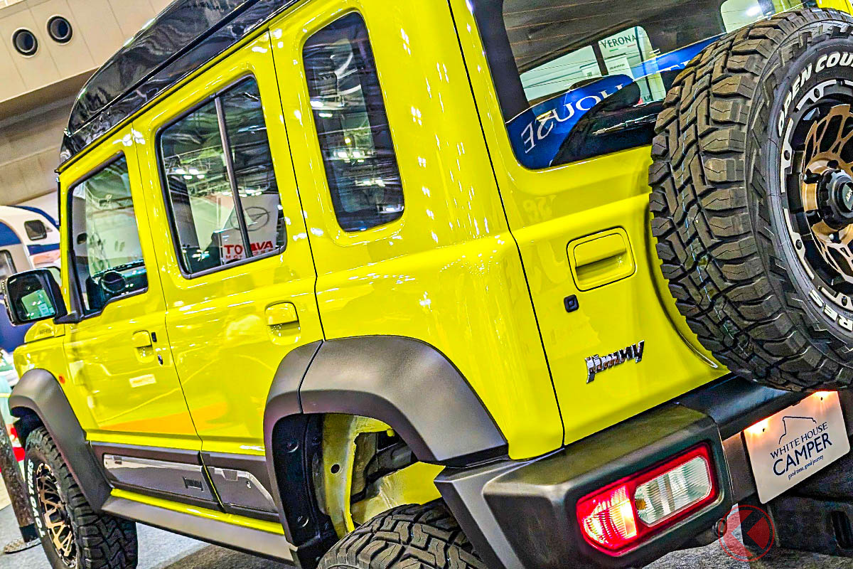 スズキ新型「ジムニー5ドア”ハイルーフ”」!?