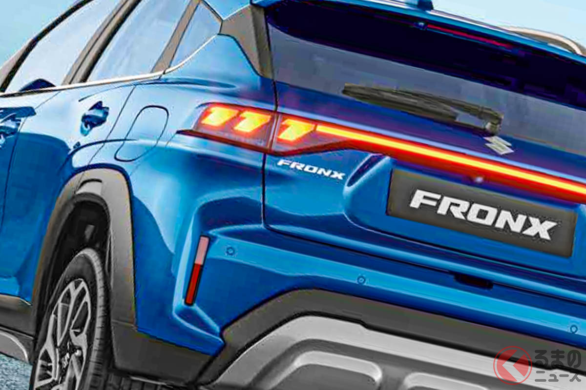 インドで先行発売されたスズキ新型「フロンクス」