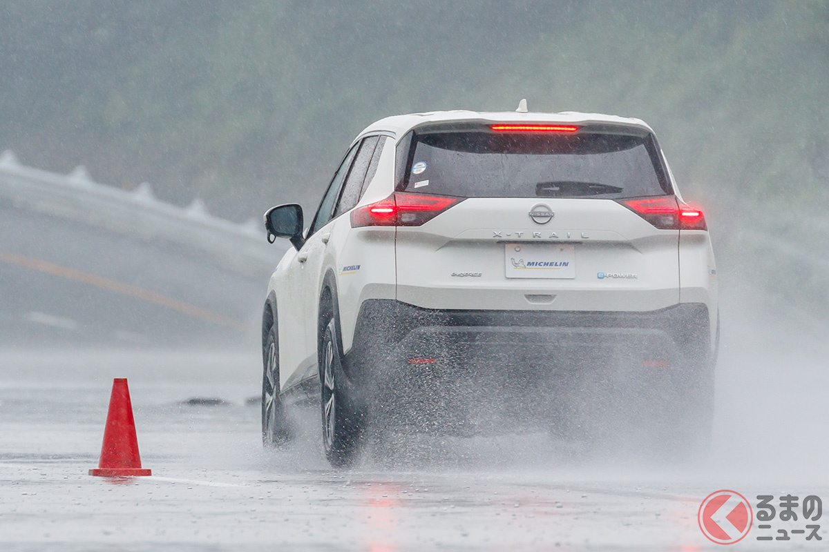 雨の中で体感できたミシュランタイヤの「サステナブル性能」とは?