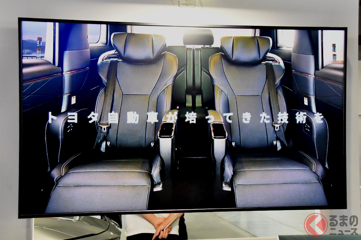 現行型アルファード/ヴェルファイアにもノウハウが生かされている