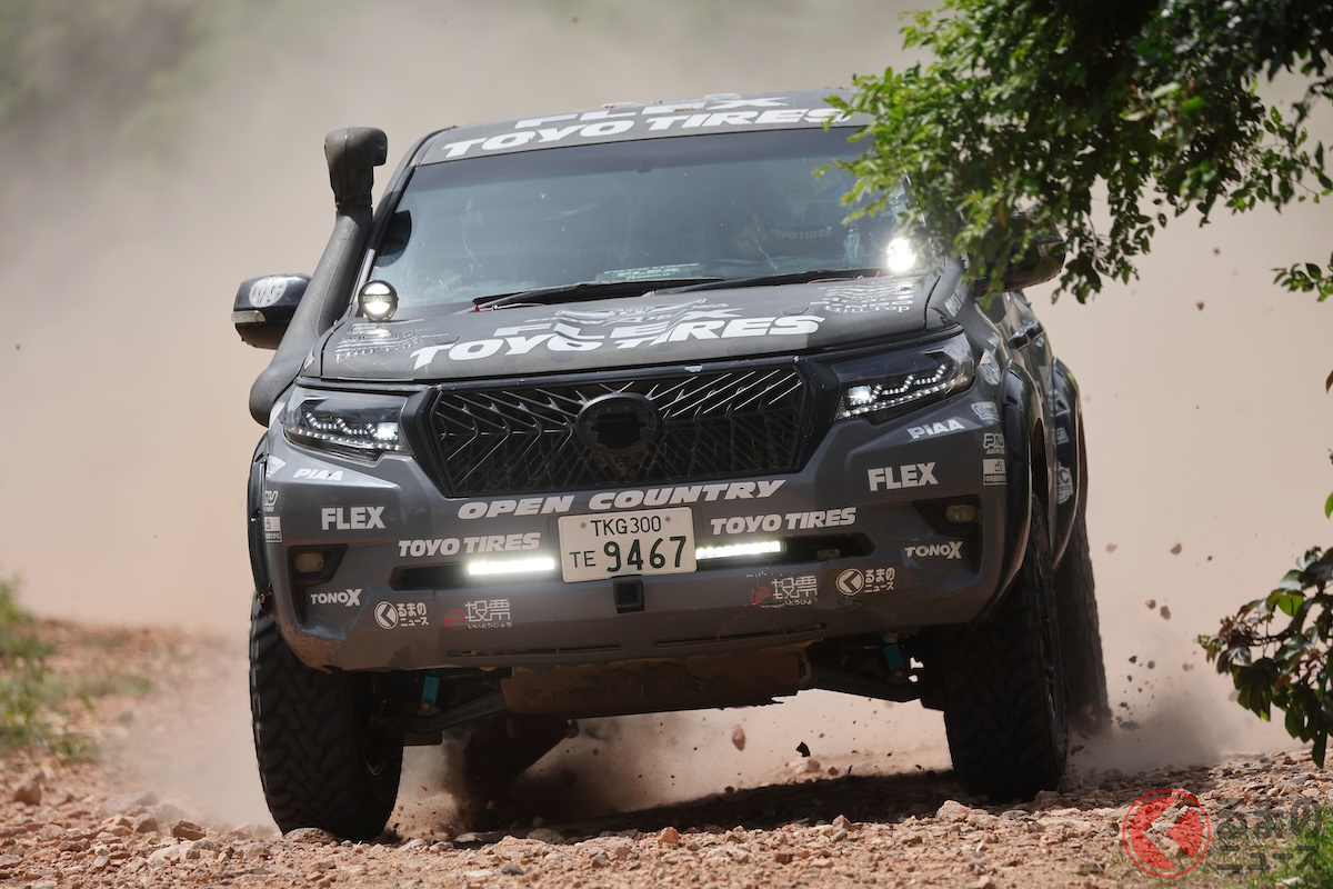 後半戦に向けて競技中にアップデートした足回りが高い戦闘力を見せる!