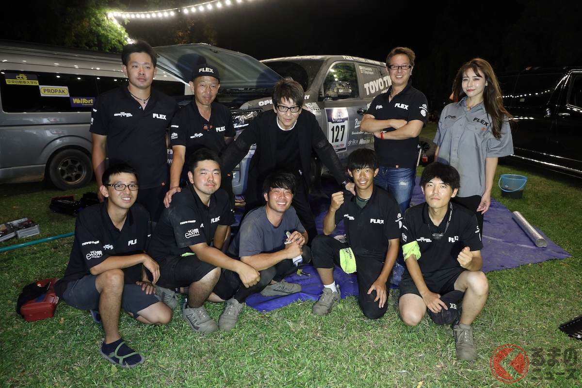 LEG5からはチームの監督である「哀川翔」さんも合流し、チームはさらに士気を上げていく!