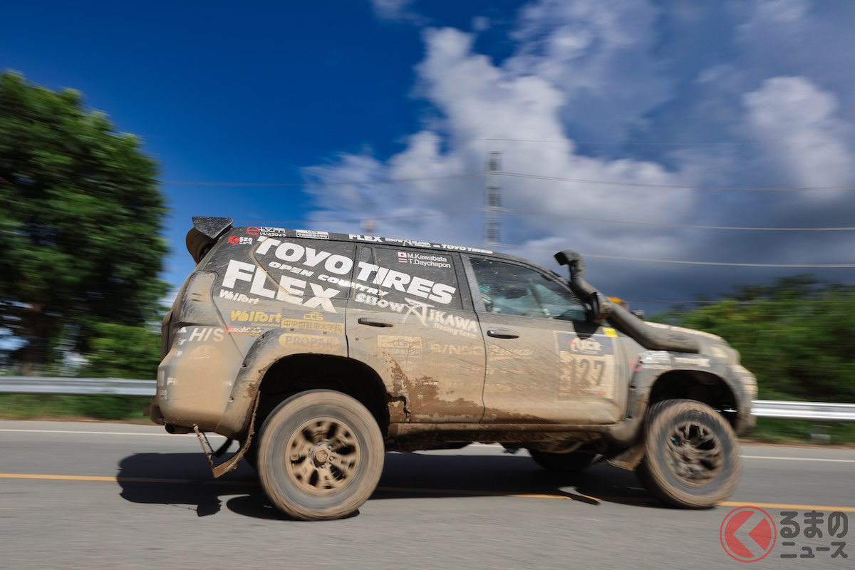 渡河セクションや大穴セクションでも大きなタイムロスはなくクリア