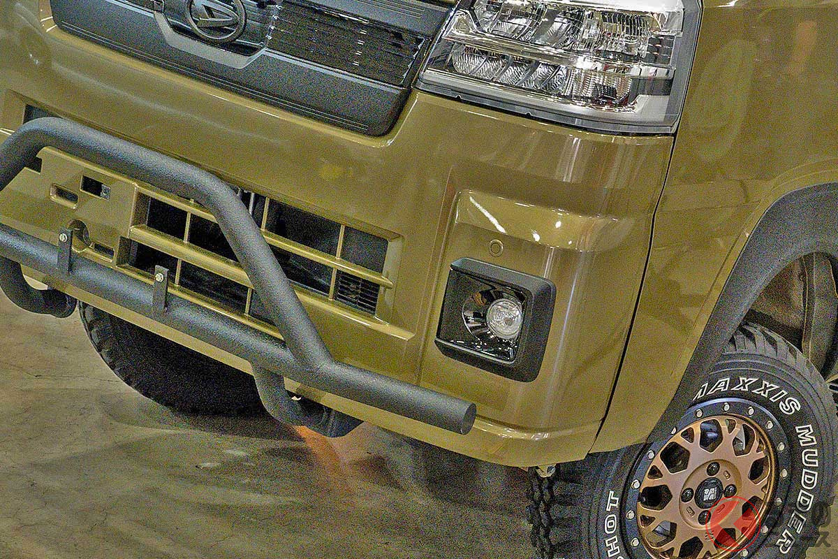 ダイハツ「ハイゼットトラック ジャンボ」のカスタムカーが「めちゃカッコいい!」