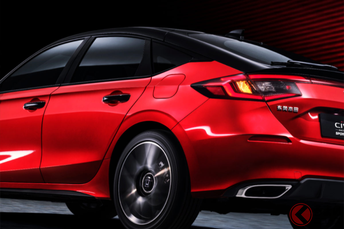 中国で販売されるホンダ「シビック」(マイナーチェンジ前)