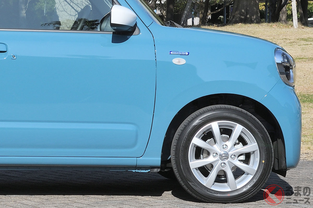 次期「アルト」は超軽量化目指す!(画像は現行モデル)