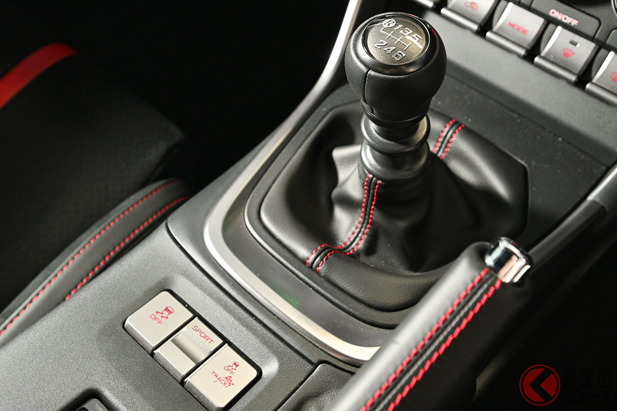 「BRZ」のMT車に「SPORTモード」が追加