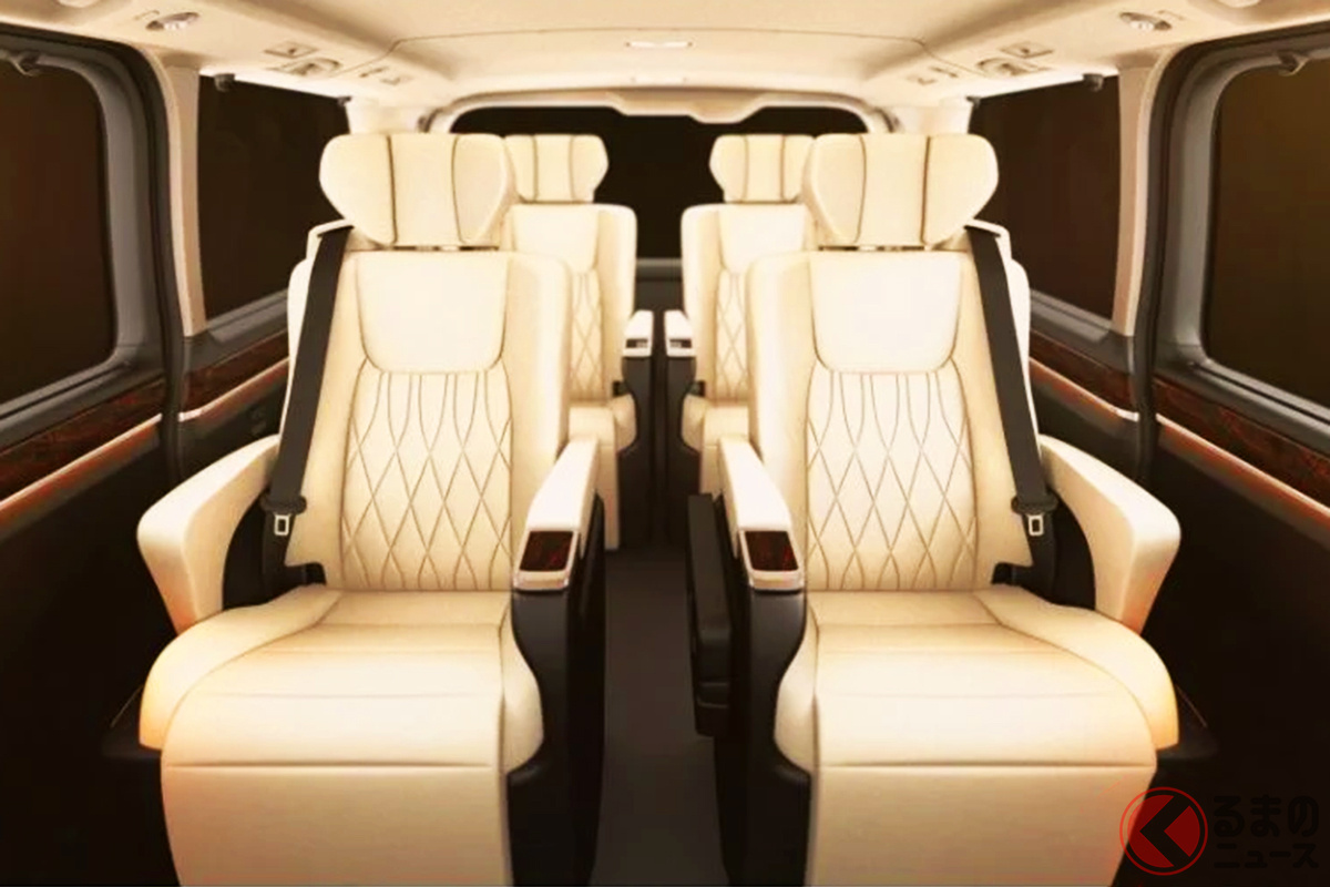 4列シート8人乗り仕様もあるトヨタ「グランエース」に反響集まる!