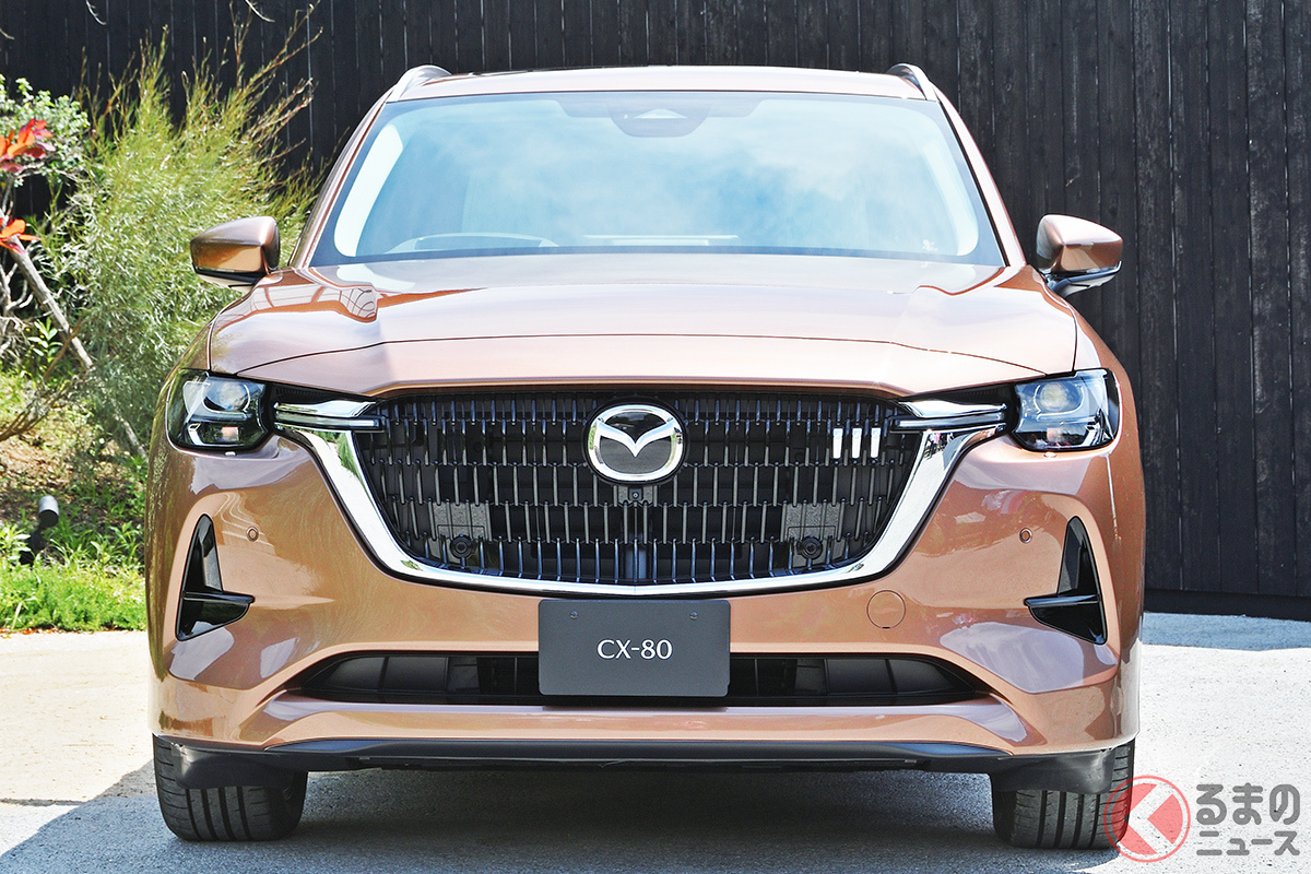秋に発売予定のマツダ 新型「CX-80」