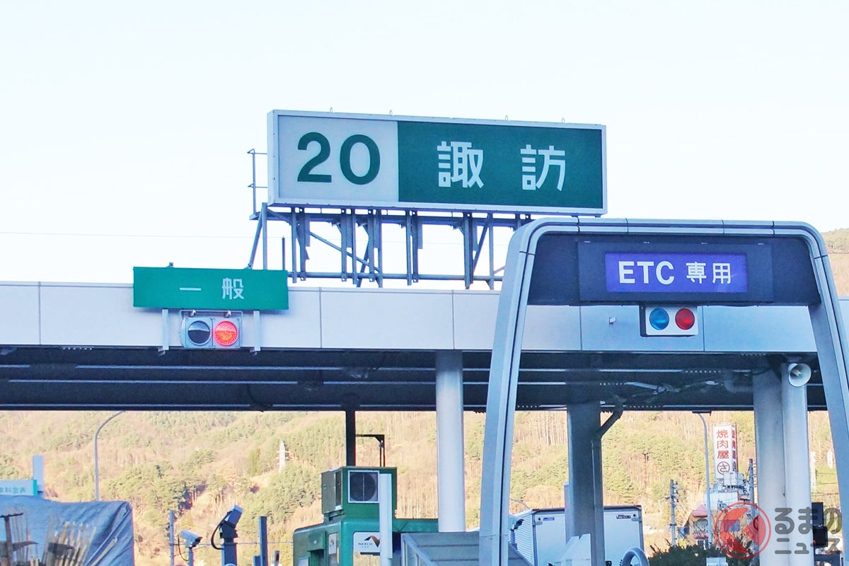 諏訪IC (画像:写真AC)。