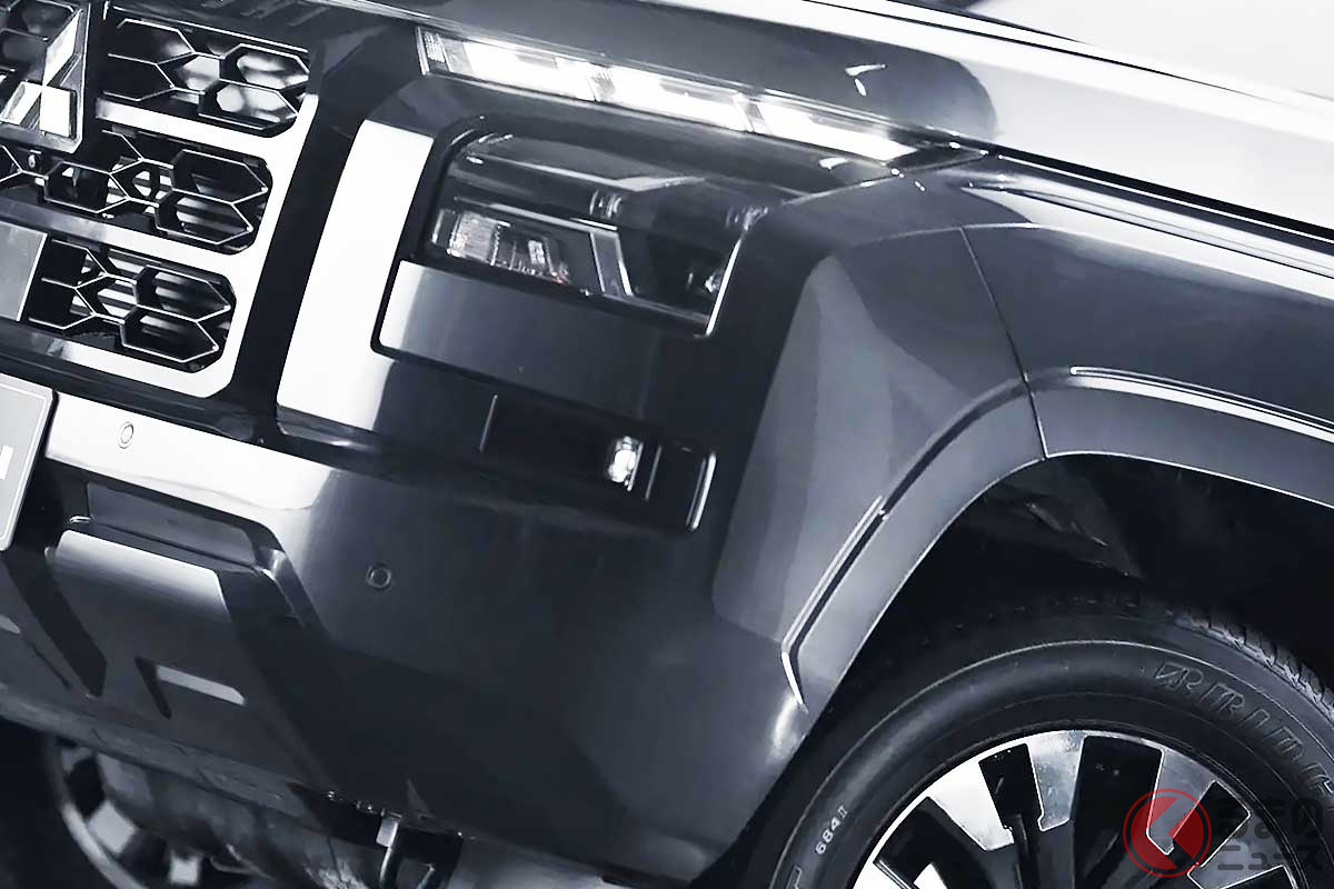 めちゃ精悍! 三菱の新型「“黒い”本格ヨンク」の正体とは