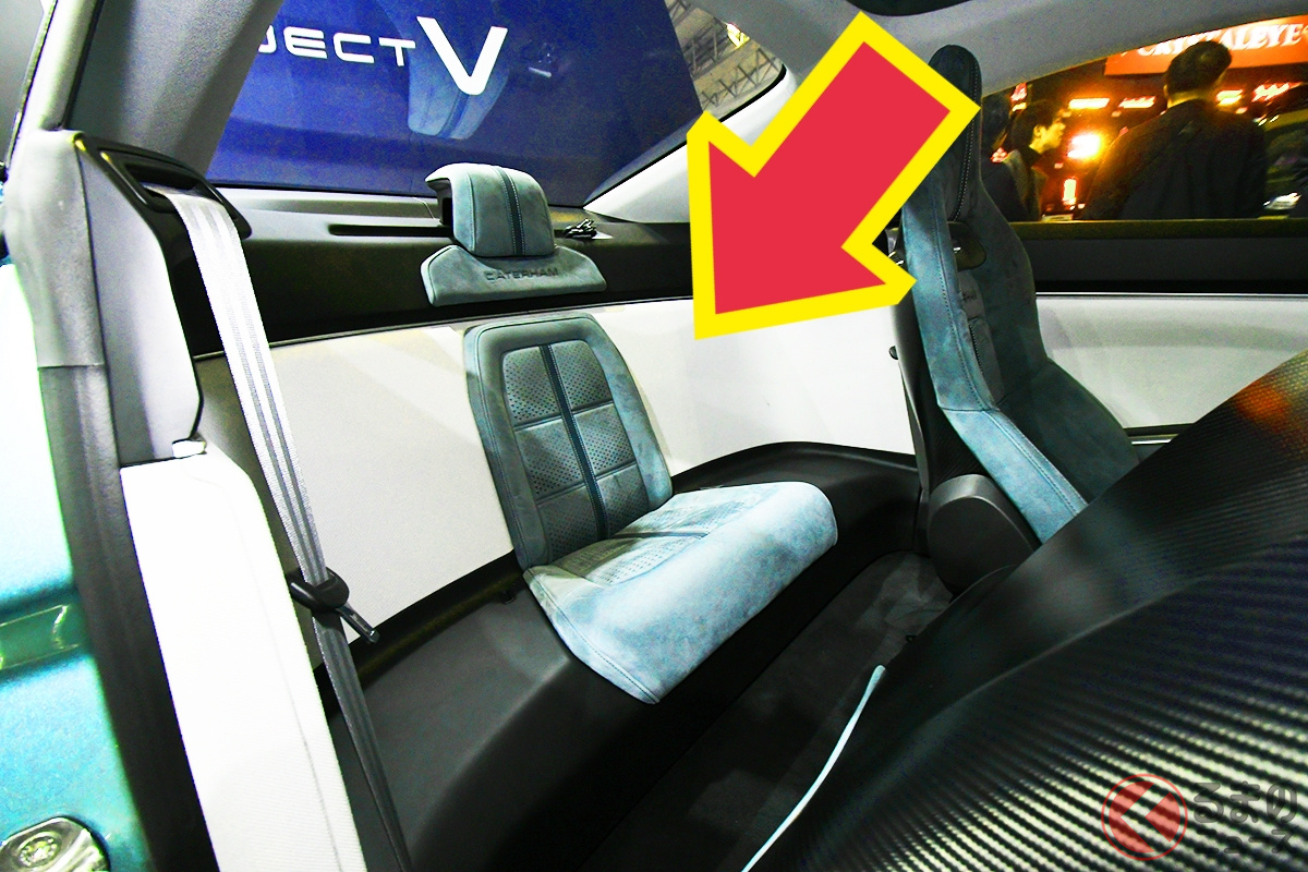 後席1人乗りの軽量スポーツカー「プロジェクトV」とは?