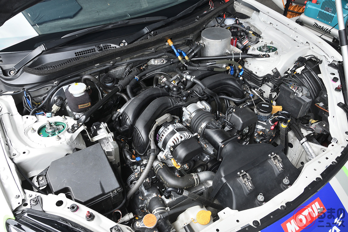 トヨタ・スバル・マツダはスーパー耐久にてCN燃料を用いて参戦してきた(画像はBRZ)