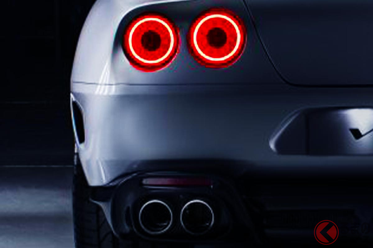 懐かしい「丸目4灯」テールライト採用!