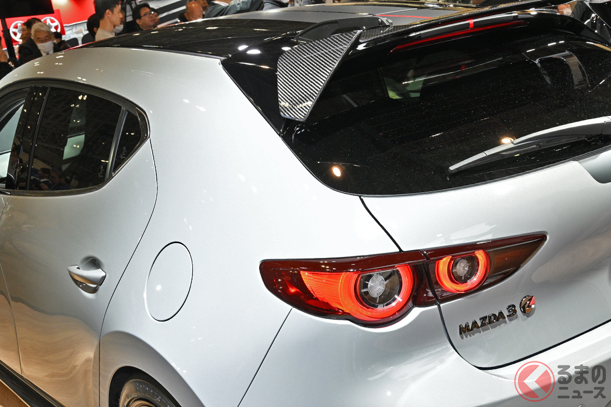 オートサロンで注目の「MAZDA 3」コンセプトカーが川崎に登場