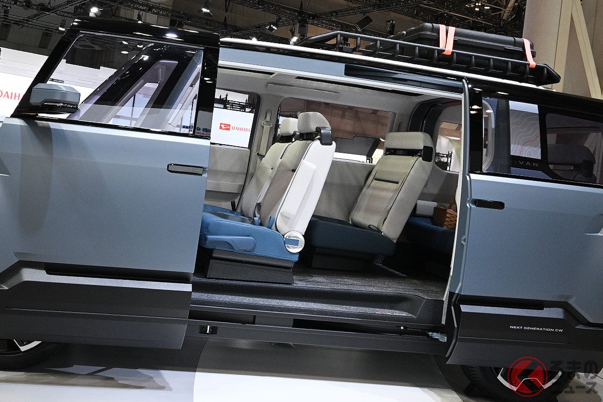 斬新ドアがスゴい「X-VAN GEAR CONCEPT(クロスバン ギア コンセプト)」