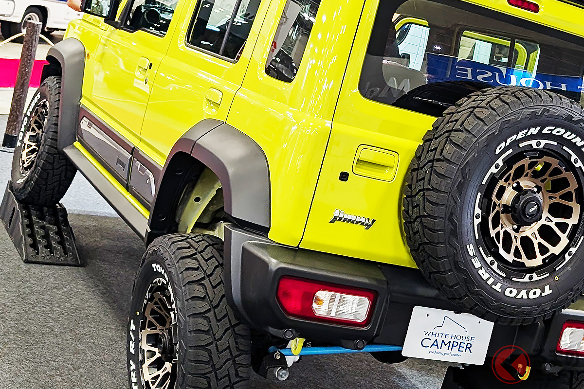 スズキ新型「ジムニー5ドア」に2階建ての”ハイルーフ”仕様!?