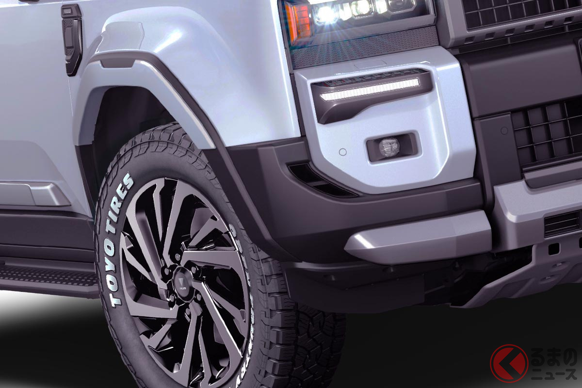 新型「ランドクルーザー250」のモデリスタパーツ装着車(※画像は日本仕様)