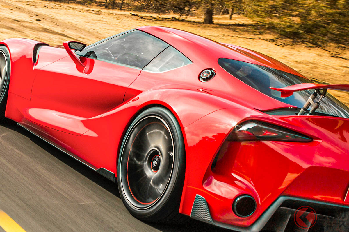 か、カッコイイ…トヨタ「FT‐1」