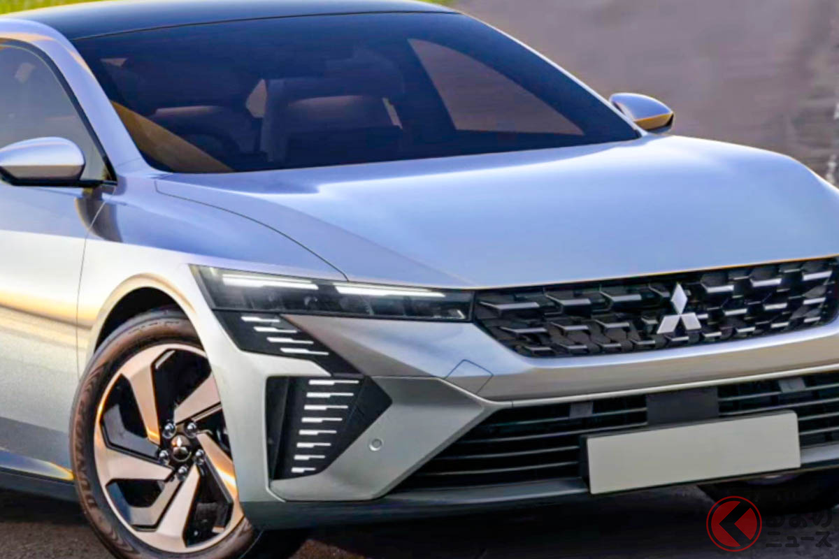 めっちゃカッコイイじゃん! 新型「ランサー」のCG(Photo:Theo Throttle)