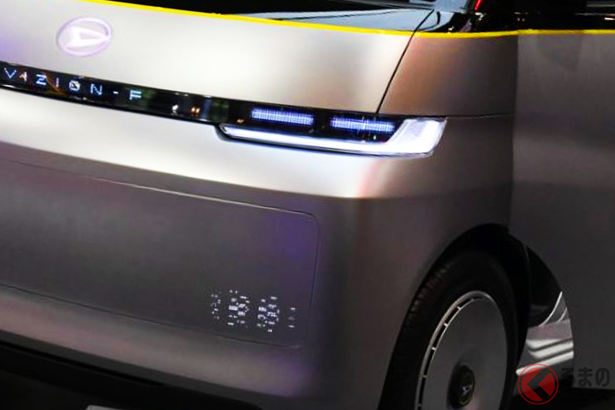 一文字ヘッドライトが特徴的な「VIZION-F」に反響集まる!