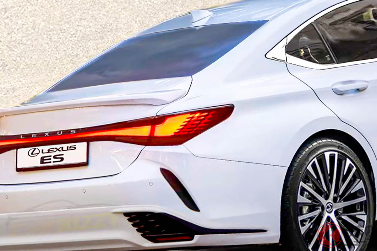 美麗デザインもイイ!レクサス新型「ES」CG(Photo:Carbizzy)